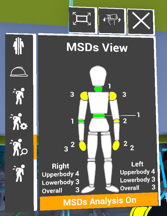 MSDs view