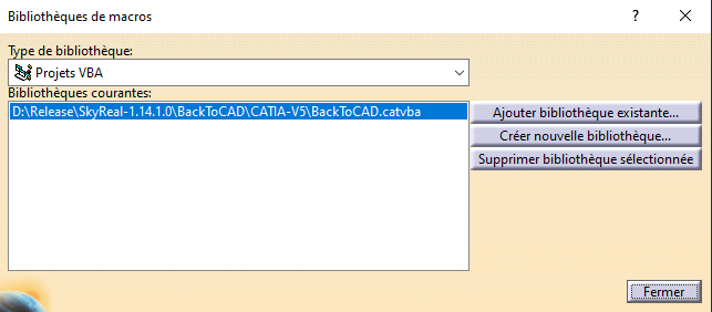 open VBA project