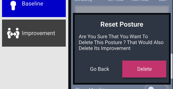 reset posture VR image