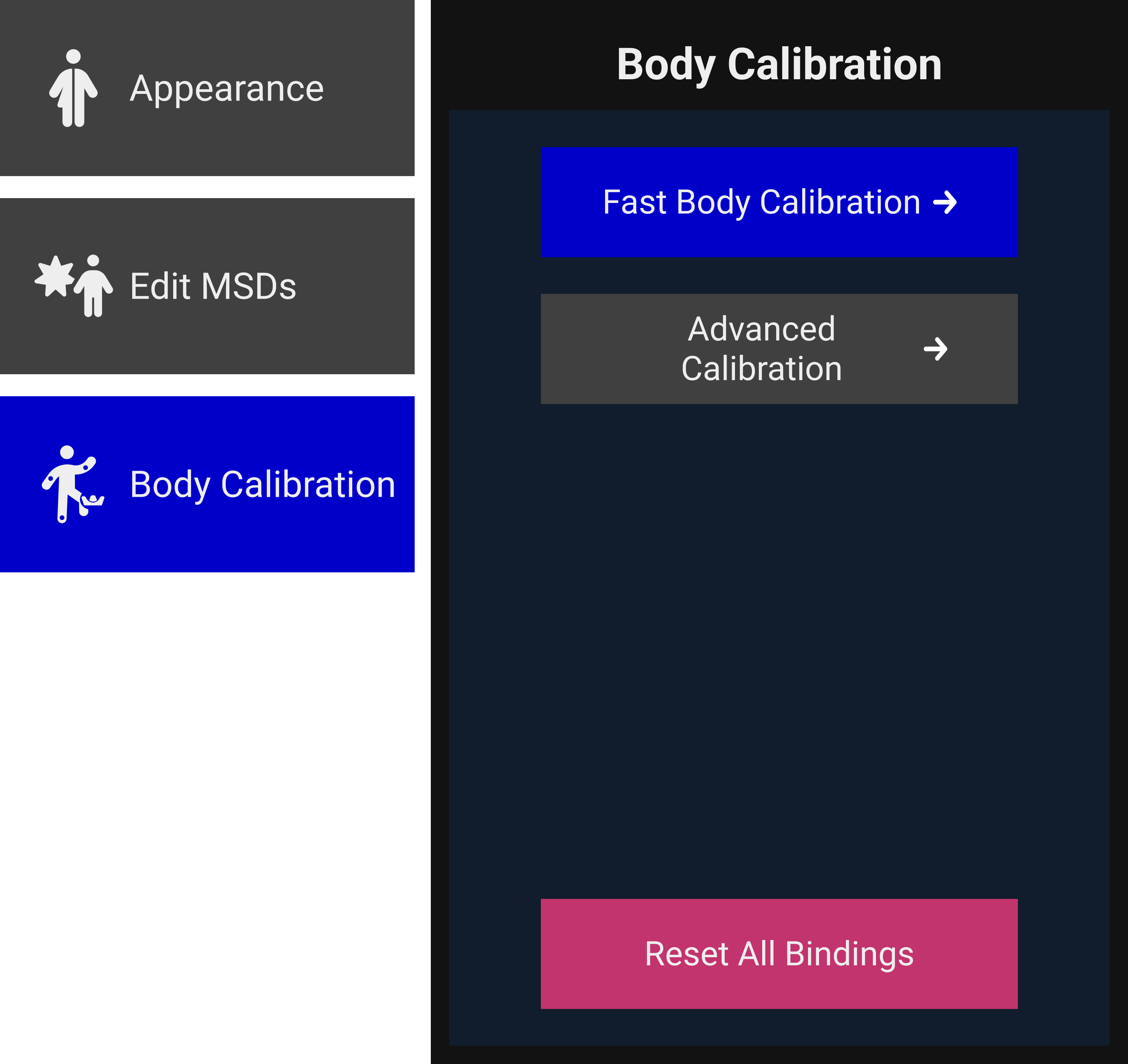 body tracking