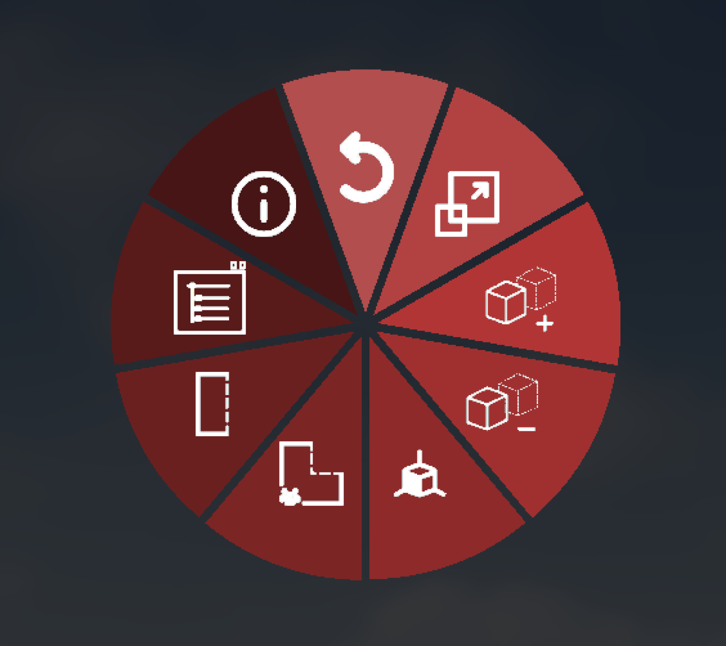 full cutting geometries menu