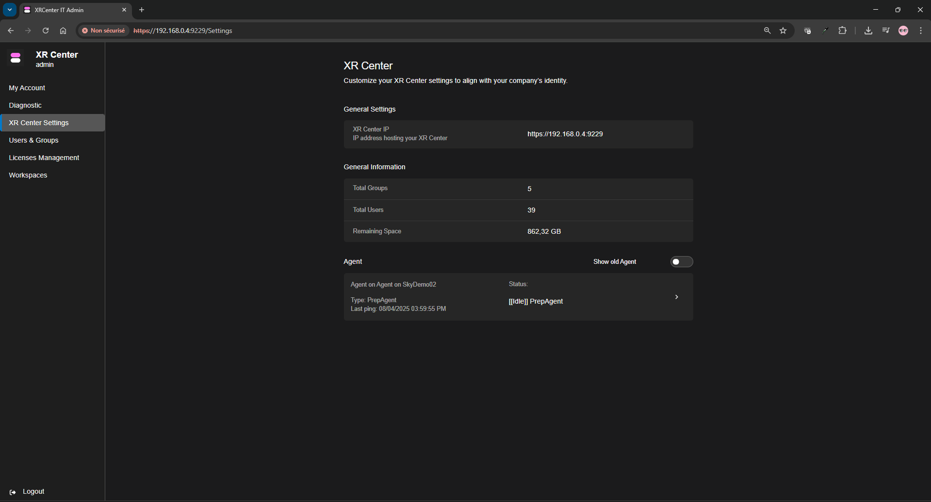 full animation menu